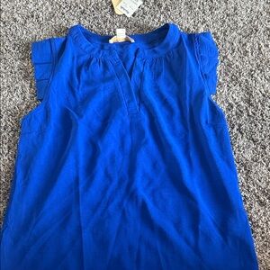 Monteau Royal Blue Blouse